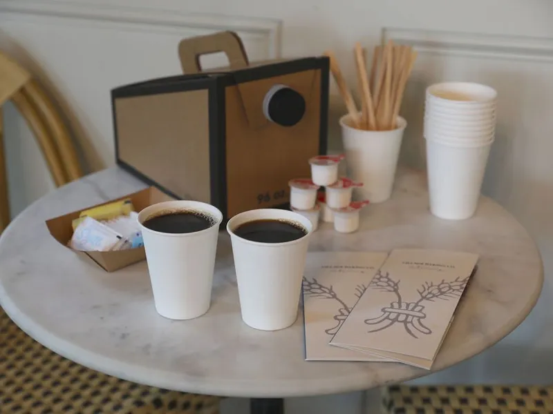 Croissant and Coffee